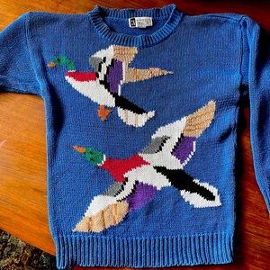 Vintage 80’s 90’s Duck sweater